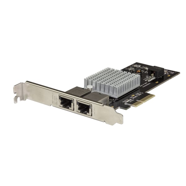StarTech.com PCIe 10GBase-T / NBASE-T Ethernet nätverkskort med 2 portar - med Intel X550-chip