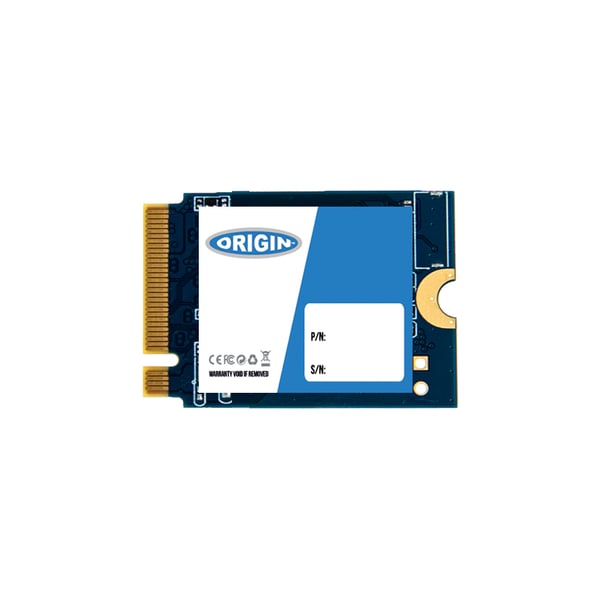 Origin Storage OTLC1TB3DNVMEM.2/30 SSD-hårddisk 1 TB M.2 PCI Express 4.0 NVMe 3D TLC
