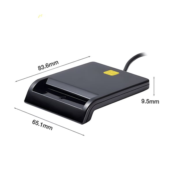 iggual IGG316740 magnetisk kortlæser USB Sort