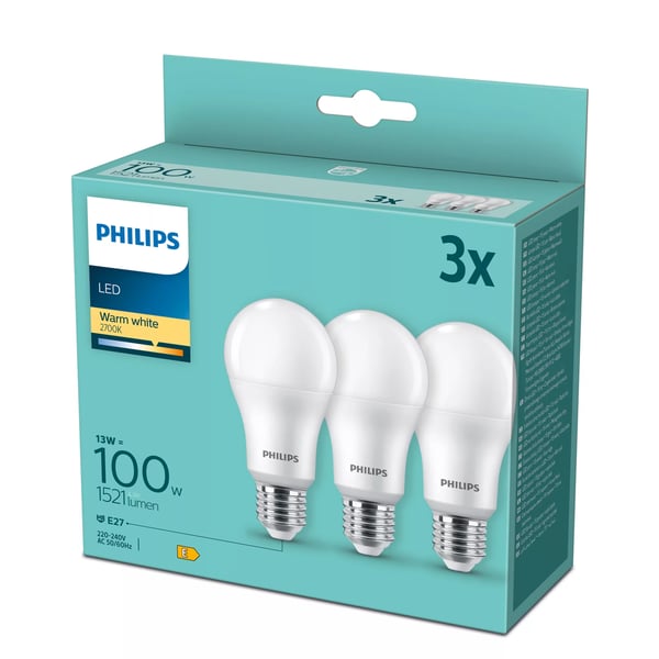 Philips 8718699694920 LED-lampor Varmvitt 2700 K 14 W E27 E
