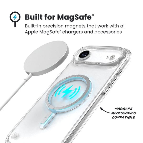 Speck Presidio Perfect Clear Cover MagSafe iP 17 Air
