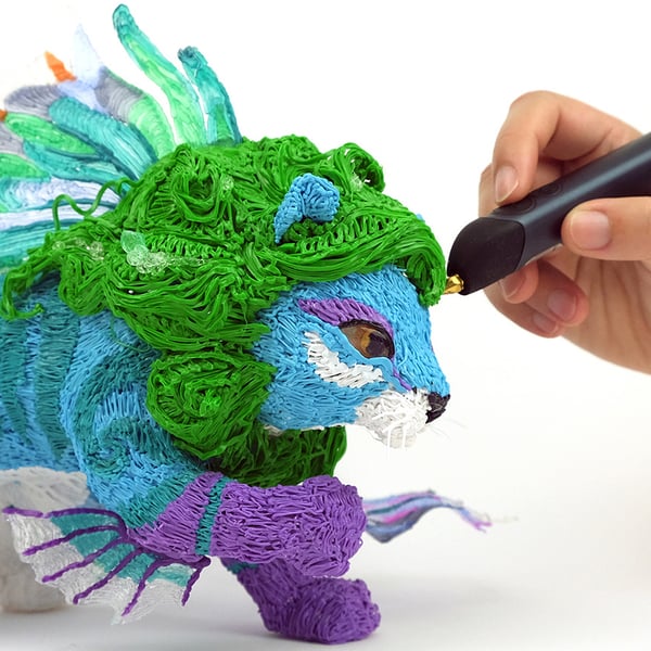 3Doodler PL03-GRAS​ Polymælkesyre (PLA) Grøn 2 g