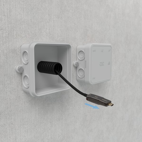 AISENS A153-0644 HDMI-kabel 15 m HDMI Typ D (micro) HDMI Typ A (standard) Svart