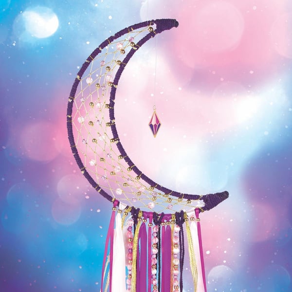 Make it Real Lunar Dream Catcher With Lights