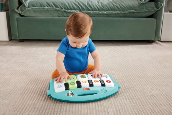 Fisher-Price Glow and Grow Kick & Play Piano Gym