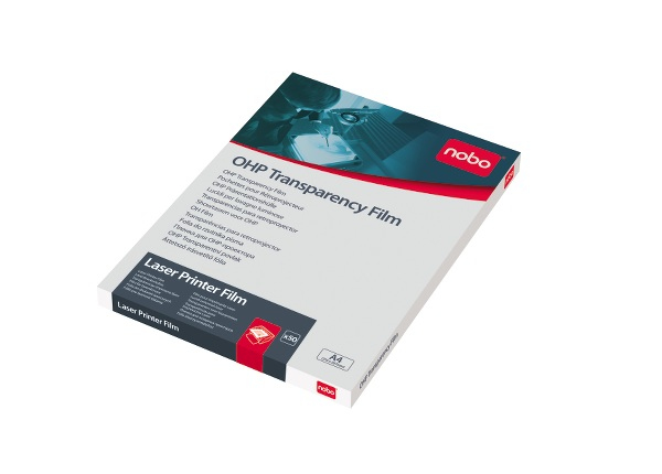 Nobo Overheadfilm laserprinter A4 (50 pak.)