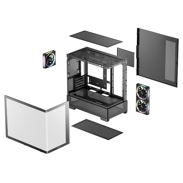 DeepCool CG380U 3F Tower Svart