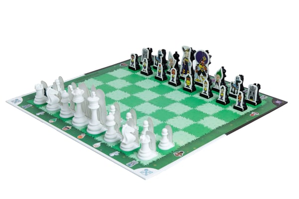 MEGABLEU Story Time Chess Brætspil Indlæring