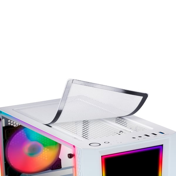 Mars Gaming MCARTW computeretui Midi Tower Hvid
