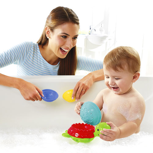 Fisher-Price Everything Baby DHW16 spil, legetøj & mærkat til badet Badedyr Flerfarvet