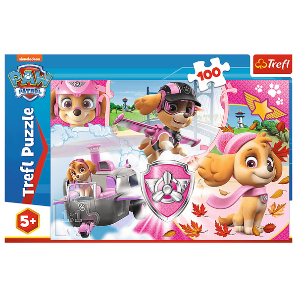 Trefl Skye in action Pussel 100 styck Tecknade serier