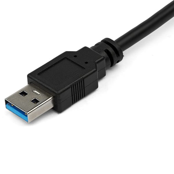 StarTech.com USB 3.0 till Gigabit Nätverksadapter med 2-Port USB Hub - Inbyggt drivrutinsstöd