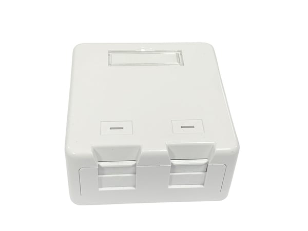 Lanview LVN127767 pistorasia RJ-45 Valkoinen