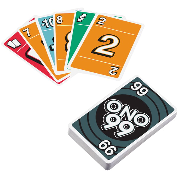 Mattel Games Kortspelet ONO 99 för 2 till 10 spelare från 7 år och uppåt