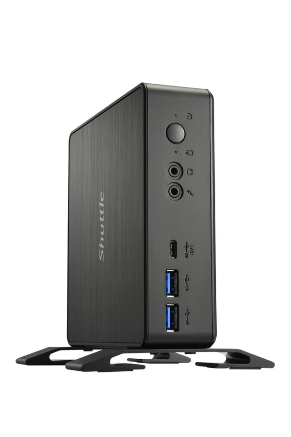 Shuttle NC40U PC barebone 0.84L sized PC Sort 7305 Intel® SoC 1,1 GHz