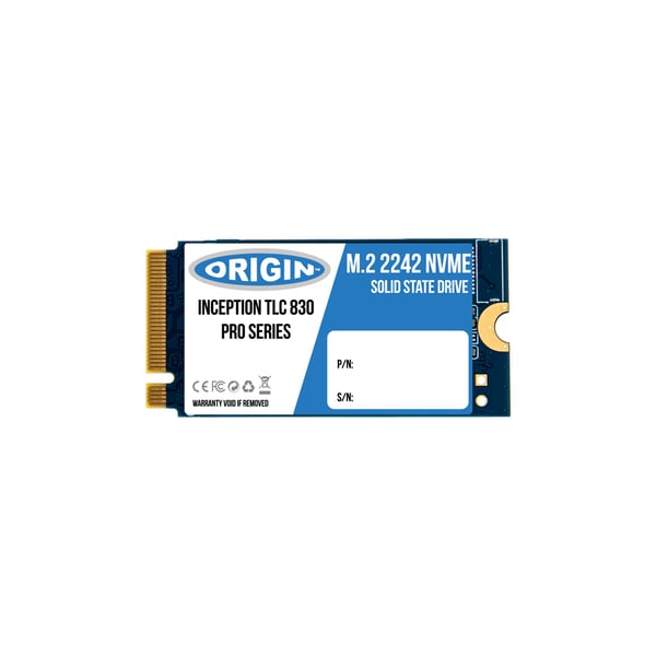 Origin Storage NB-512M.2/NVME-42 SSD-hårddisk 512 GB M.2 PCI Express 3.0 3D TLC