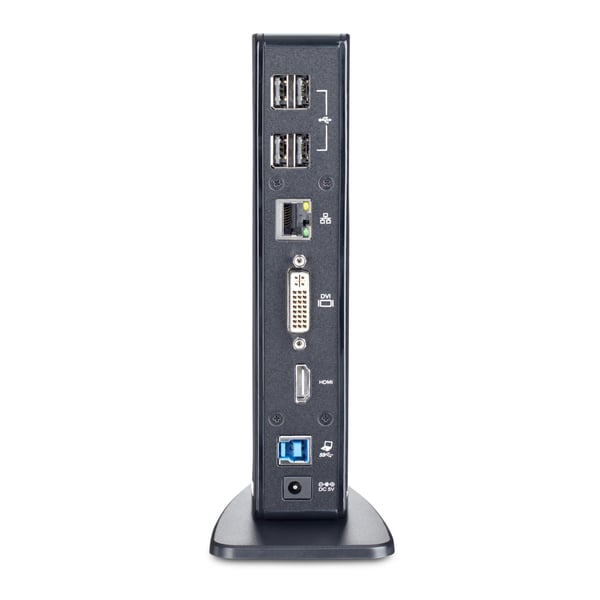 StarTech.com USB3SDOCKHD kannettavien tietokoneiden telakka ja porttitoistin Langallinen USB 3.2 Gen 1 (3.1 Gen 1) Type-B Musta