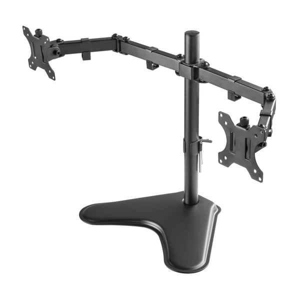 Techly ICA-LCD 2524 skærmbeslag og -stativer 81,3 cm (32") Skrivebord Sort