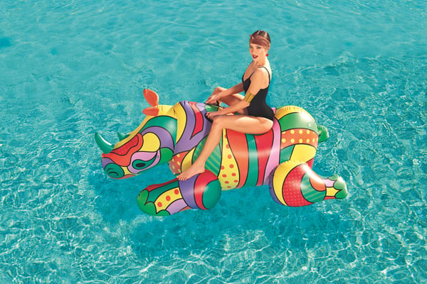 Bestway 41116 pool- och badmadrass Multifärg Vinyl Sittbadleksak