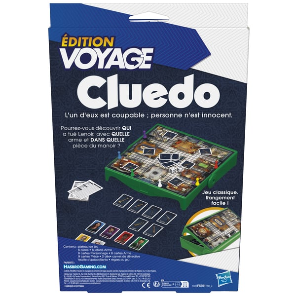 Cluedo Grab & Go Brädspel Detektiv