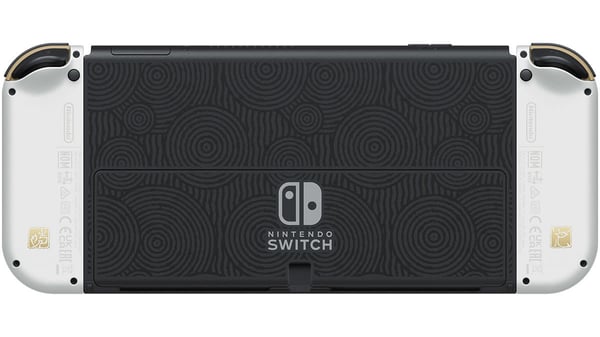 Nintendo Switch OLED bærbar spilkonsol 17,8 cm (7") 64 GB Berøringsskærm Wi-Fi Guld