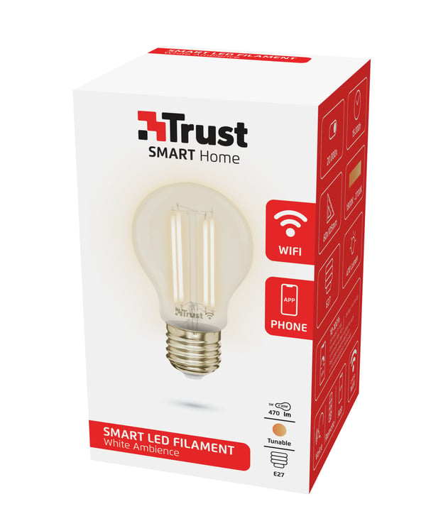 Trust 71287 smart belysning Smart glödlampa Wi-Fi