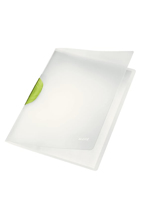 Esselte ColorClip Magic raporttikansi Polypropeeni (PP) Tummanvihreä, Läpikuultava