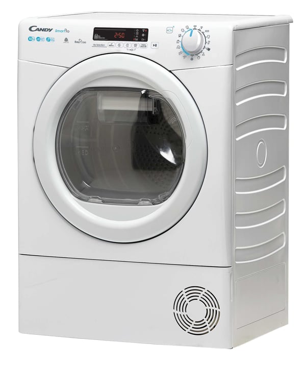 Candy Smart Pro CSOE H10A2DE-S kuivausrumpu Vapaasti seisova Edestä täytettävä 10 kg Valkoinen
