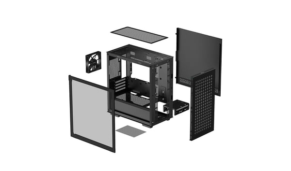 DeepCool CH370 Mini Tower Svart
