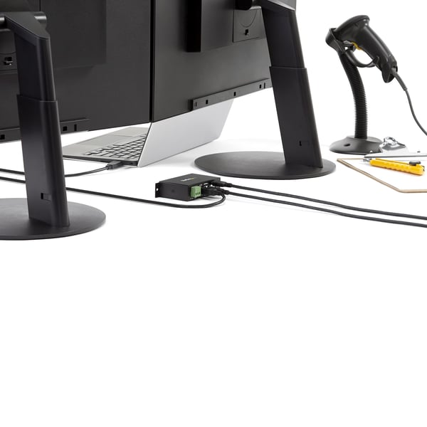 StarTech.com Rackmonterad USB 2.0 Hub - 4 Portars Robust Industriell USB 2.0 Hub