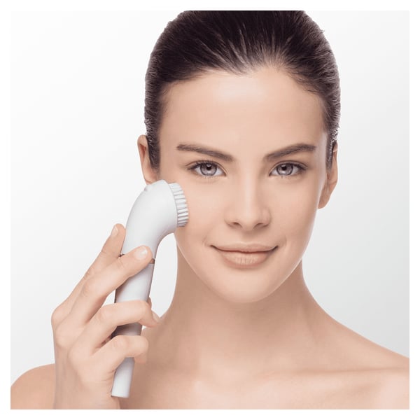 Braun FaceSpa 853V 10 pincetter Hvid, Sølv