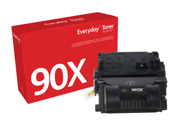 Everyday™ Mustavalko Toner by Xerox compatible with HP 90X (CE390X), High capacity