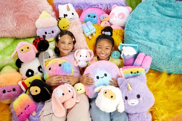 MGA Entertainment Fluffie Stuffiez Small Plush- Bee/ Lady Bug