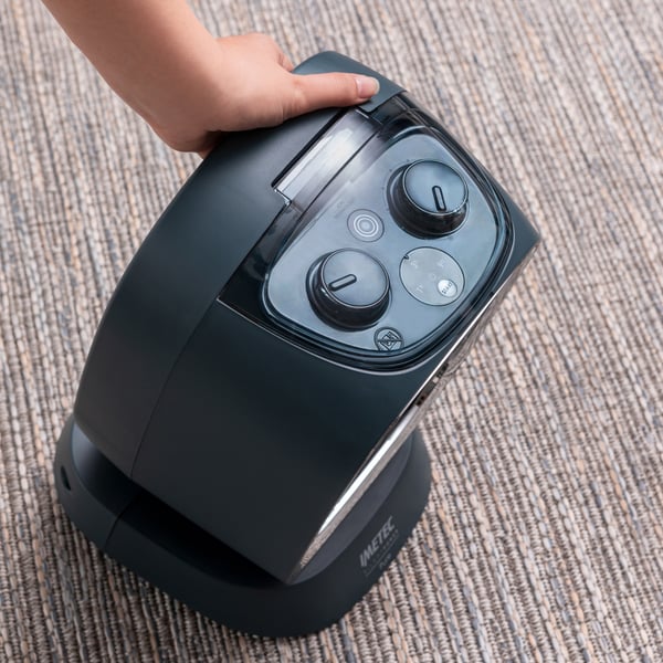Imetec Silent Power inomhus Blå 2200 W Elektrisk värmefläkt
