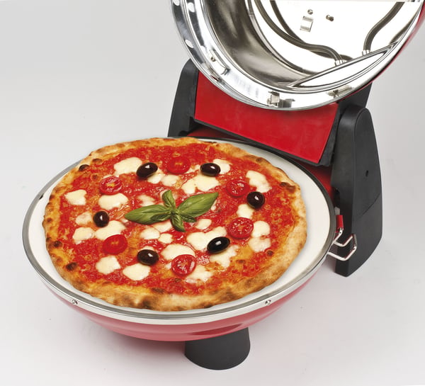 G3 Ferrari Pizzeria Snack Napoletana pizza fremstiller & ovn 1 pizza(er) 1200 W Sort, Rød