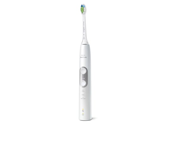 Philips Sonicare HX6877/34 sähköhammasharja Aikuinen Sonic-hammasharja Hopea, Valkoinen