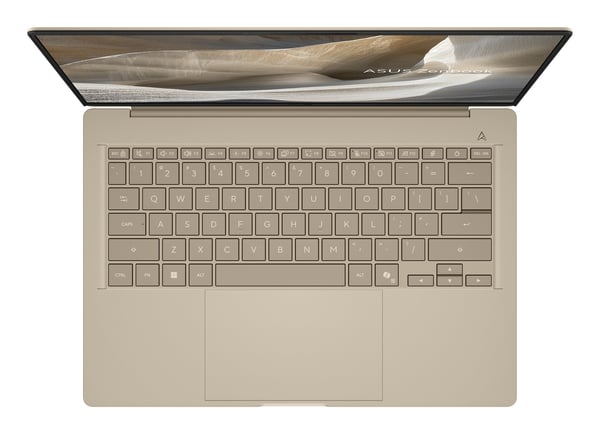 ASUS Zenbook A14 UX3407QA-QD498W Snapdragon X1-26-100 Kannettava tietokone 35,6 cm (14") WUXGA 16 GB LPDDR5x-SDRAM 1 TB SSD Wi-Fi 6E (802.11ax) Windows 11 Home Beige