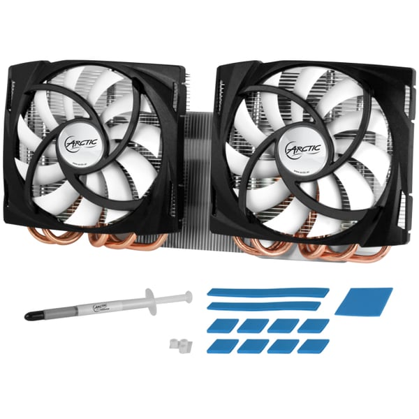 ARCTIC Accelero Twin Turbo 6990 Grafikkort Køler 9,2 cm Sort