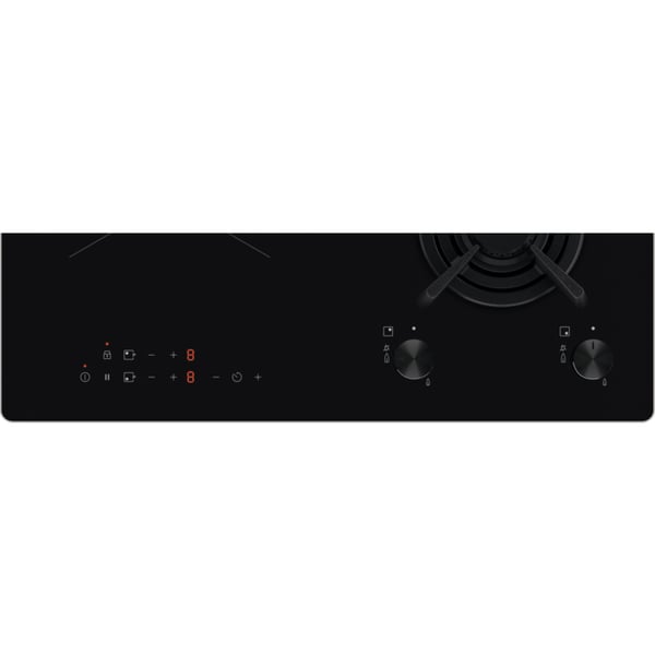 Electrolux KDI640713K kogeplade Sort Indbygget 60 cm Kombi 4 zone(s)