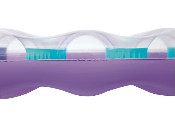Bestway 43015 pool- och badmadrass Grön, Transparent, Gul Vinyl