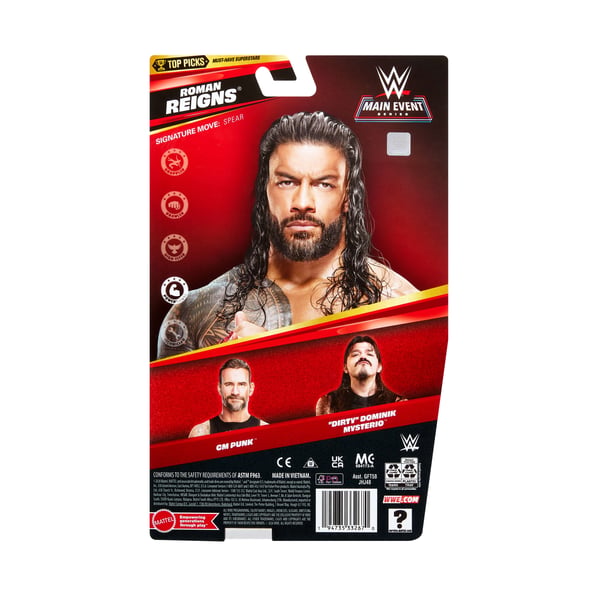 WWE Main Event Series Top Picks Roman Reigns Action Figure