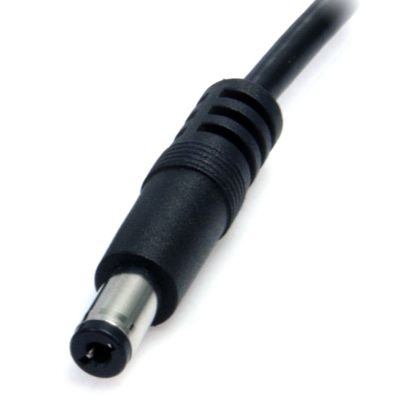 StarTech.com USB 2.0 til DC-stik type N-kabel - USB A DC 5V 5,5 mm stik strømkabel stik 2 m -