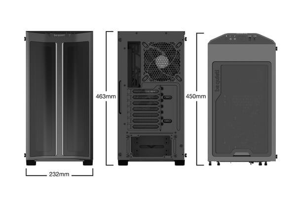 be quiet! Pure Base 500DX Midi Tower Svart
