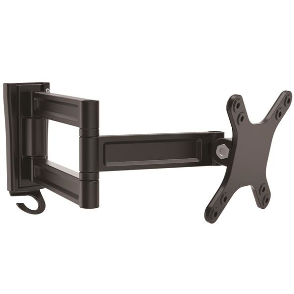 StarTech.com ARMWALLDS monitorin kiinnike ja jalusta 68,6 cm (27") Seinä Musta