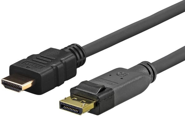 Vivolink PRODPHDMI4K1.5 videokaapeli-adapteri 1,5 m DisplayPort HDMI Musta