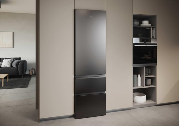 Haier HTR3620ANMP Fritstående 414 L Rustfrit stål