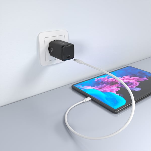 AISENS ASCH-70W1P089-BK mobiililaitteen laturi Matkapuhelin, Älypuhelin, Digitaalikamera, Universaali, Tabletti, MP3, MP4, Kannettava pelikonsoli Musta AC Pikalataus Sisätila