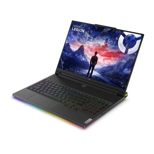 Lenovo Legion 9 18IAX10 Intel Core Ultra 9 275HX Kannettava tietokone 45,7 cm (18") WQUXGA 64 GB DDR5-SDRAM 2 TB SSD NVIDIA GeForce RTX 5080 Wi-Fi 7 (802.11be) Windows 11 Pro Italia Musta