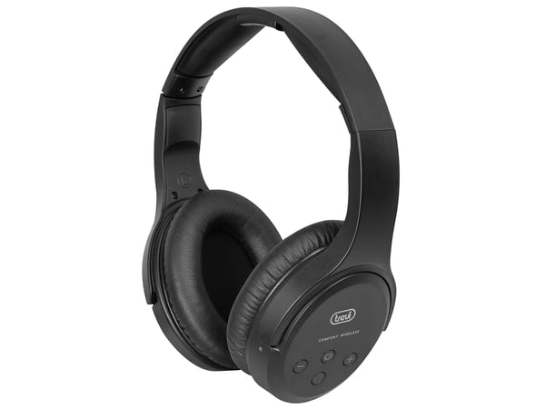 Trevi FRS 1480 R Kuulokkeet Langallinen & langaton Pääpanta Musiikki USB Type-C Latausteline Musta