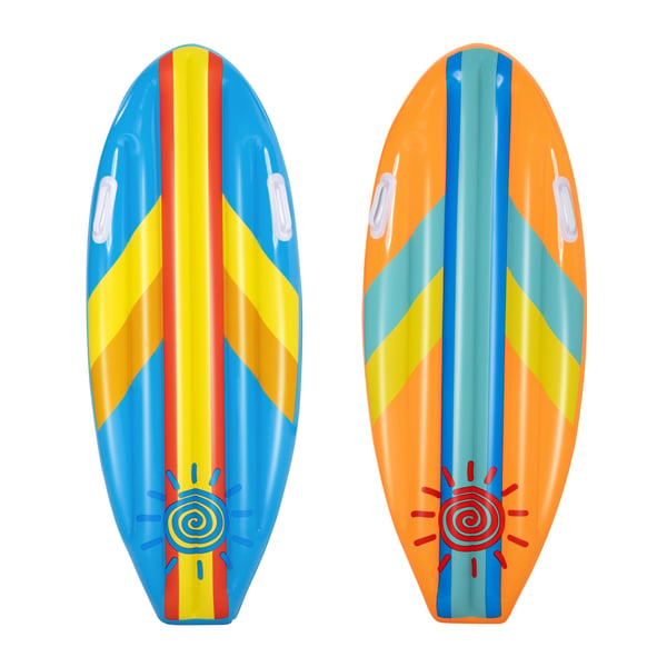 Bestway 42046 pool og strand flyder Blå, Lyserød Mønster Vinyl Flydende madras
